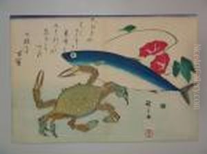 Serie Des Grands Poissons by Utagawa or Ando Hiroshige