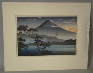 Tamagawa River By Moonlight by Utagawa or Ando Hiroshige