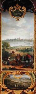 View of the Town and the Siege of Senef in 1674 by Jean-Baptiste Martin