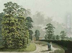 A Side View of the Palace in Kensington Gardens by Manskirch, Franz Joseph