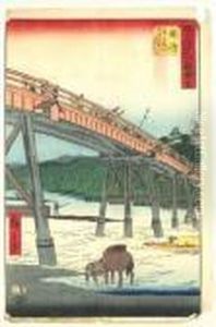 Les Cinquante Trois Vues Celebres Du Tokaido, Okazaki Les Cinquante Trois Vues Celebres Du Tokaido, Okazaki