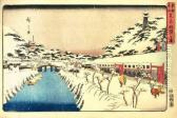 Le Pont Akabane A Shiba. - view 1