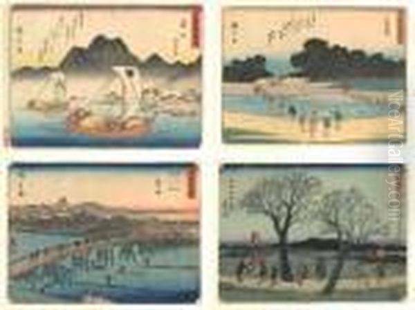 Les Cinquante-trois Relais Du Tokaido, Kichizo - view 1