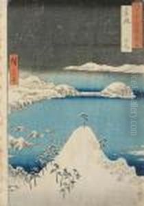 "rokuju Yoshu Meishozue" by Utagawa or Ando Hiroshige