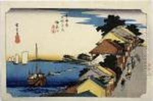 Kanagawa, From The Series Tokaido Gojusan Tsugi Kanagawa, From The Series Tokaido Gojusan Tsugi