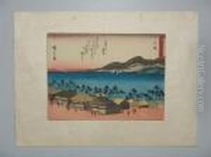 Kyoka Tokaido by Utagawa or Ando Hiroshige