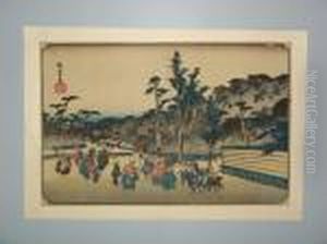 Serie Toto Meisho by Utagawa or Ando Hiroshige