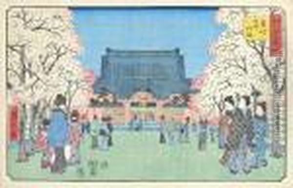 Scenes From The Famous Places In Edo (tokyo) - view 1