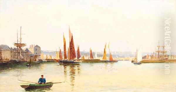 Shipping In A Harbour - view 1