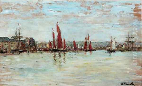 Ships in harbour - view 1
