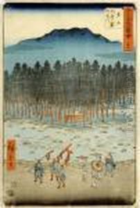Riviere Animee by Utagawa or Ando Hiroshige