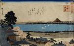 Lac Et Mont Fuji.