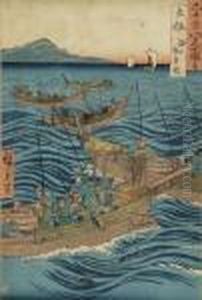 Fishing Bonitos In Tosa: