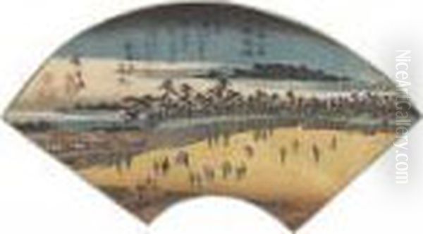 Ueno No Bansho (evening Bell At
Ueno), From The Series Toto Hakkei(eight Views Of The Eastern Capital) - view 1