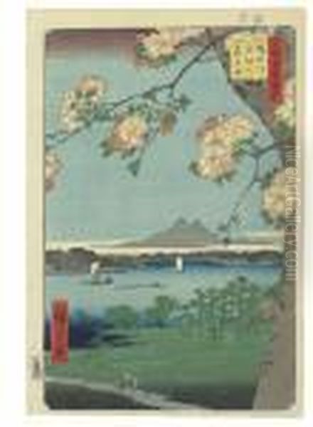 Sumidagawa Suijin No Mori Masaki (masaki And The Suijin Grove Bythe Sumida River) - view 1