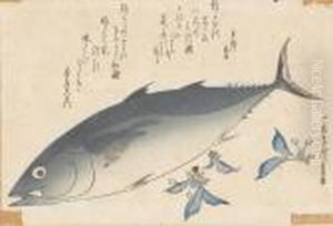 Fisch. by Utagawa or Ando Hiroshige