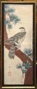 One Kakemono-e by Utagawa or Ando Hiroshige