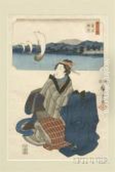 Woman Kneeling - view 1