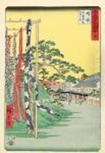 Narumi by Utagawa or Ando Hiroshige