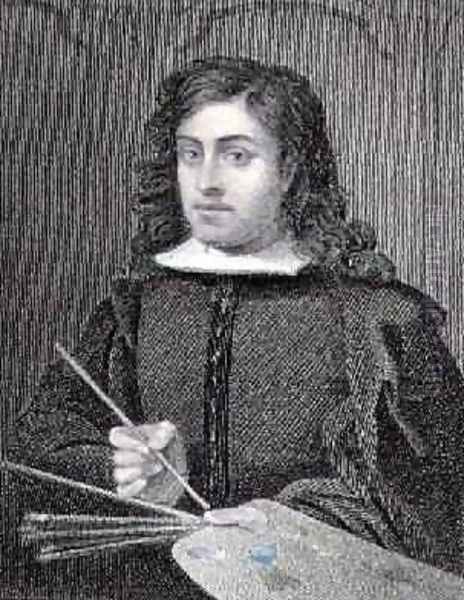 Self Portrait engraved by Edward Scriven 1775-1841 - view 1