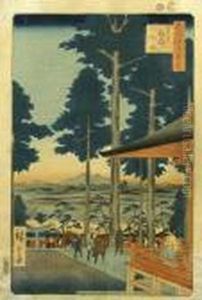 Shrine Of God Inari In Odji