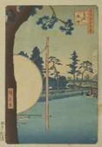 Takata Riding Ground by Utagawa or Ando Hiroshige