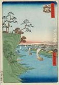 "edo Meisho Hyakkei" by Utagawa or Ando Hiroshige