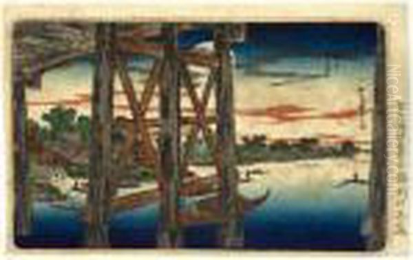 A Sheet From The Series ````````toto Meisho' - view 1