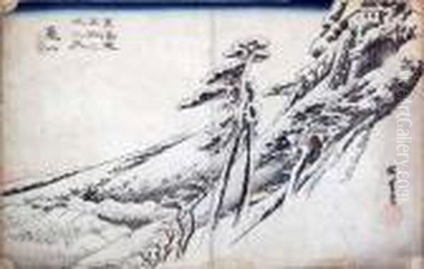 Kameyama From Tokaido Gojunsan Tsugi - view 1