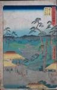 Landscape by Utagawa or Ando Hiroshige