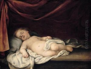 The Sleeping Christ Child by Bartolome Esteban Murillo