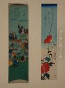 Kwiaty by Utagawa or Ando Hiroshige
