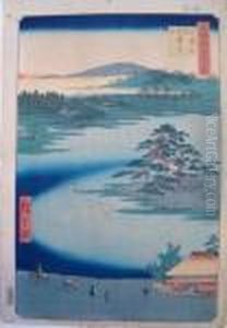 Upright Tokaido by Utagawa or Ando Hiroshige