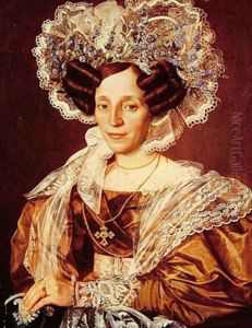 Portrait of Barbara Smetanova mother of Federic Smetana