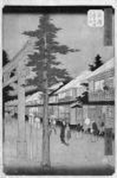 Gojusan Tsugi Meisho Zue - view 1