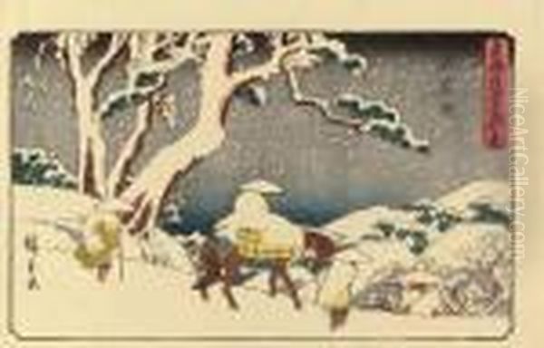 Ishiyakushi (the Fifty-three Stations Of The Tokaido) - view 1