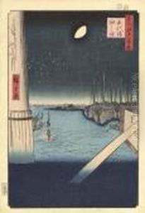Eitaibashi, Tsukudajima (eitai Bridge, Tsukuda Island)