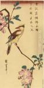 Two Kacho-e (bird And Flower Prints) by Utagawa or Ando Hiroshige