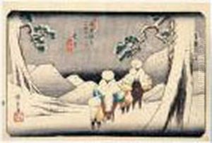 Oi. Quarante-septieme Relais by Utagawa or Ando Hiroshige