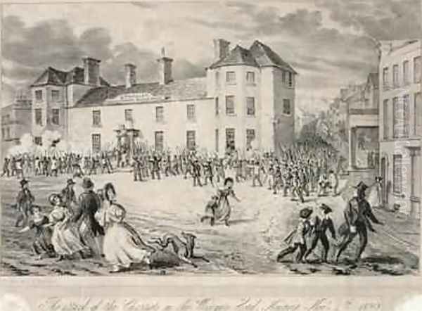 Chartists Attack on the Westgate Hotel Newport November 4th 1840 1893 - view 1