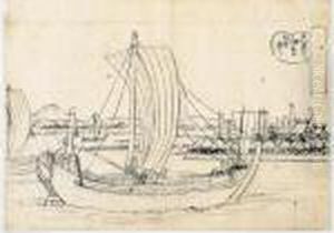 Dessin Preparatoire by Utagawa or Ando Hiroshige