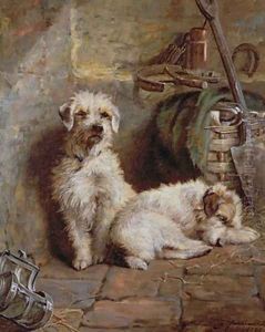 Stablemates 1898 by John Fitz Marshall