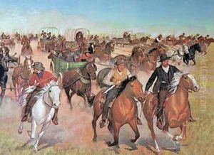 Oklahoma Land Rush 1889