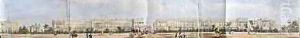 York Terrace detail from A Panoramic View round the Regents Park by Richard Morris