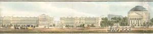 Panoranic view around Regent's Park Abbey Life in England 524 Panoranic view around Regent's Park Abbey Life in England 524