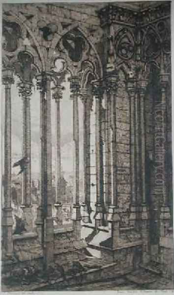 The Gallery of Notre-Dame Paris 1853 - view 1