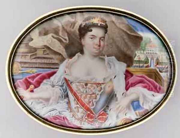 Portrait of Catherine I 1684-1727 1724 - view 1