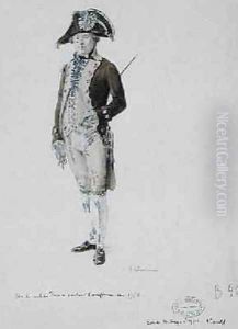A Consul of France wearing the uniform of 1776 A Consul of France wearing the uniform of 1776