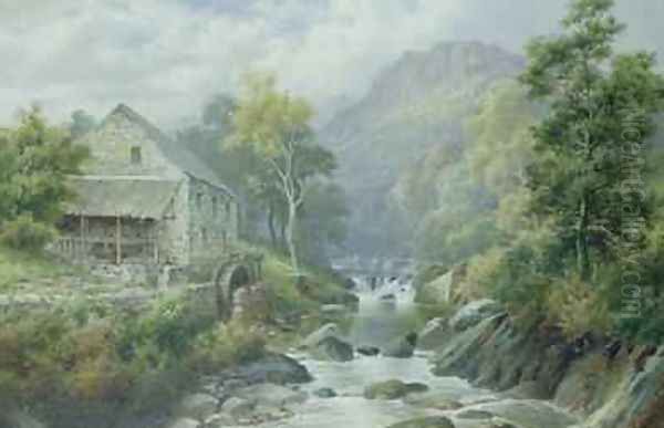 Old Disused Mill Dolgelly - view 1