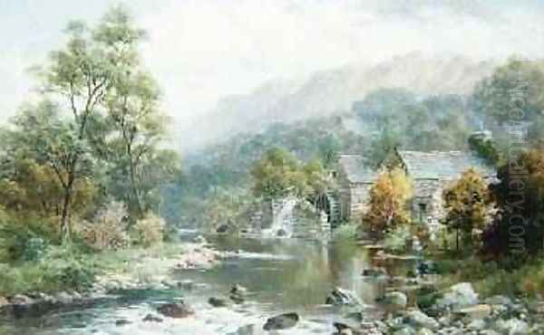 Approaching Autumn on the Arran Dolgelly - view 1
